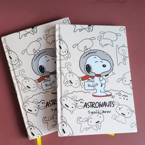 Classic Cream Snoopy Note Book