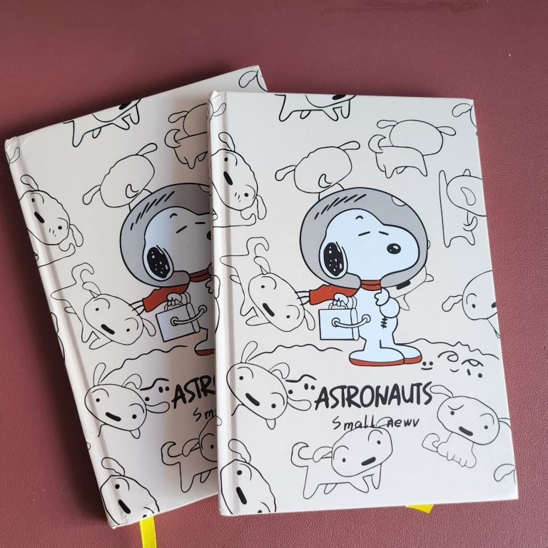 Classic Cream Snoopy Note Book