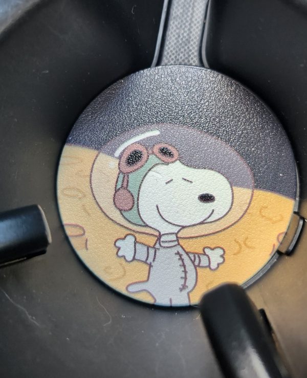 Snoopy and Charlie Brown Car Coasters - Image 2