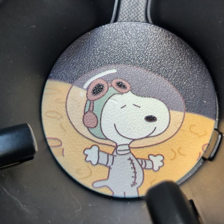 Snoopy and Charlie Brown Car Coasters