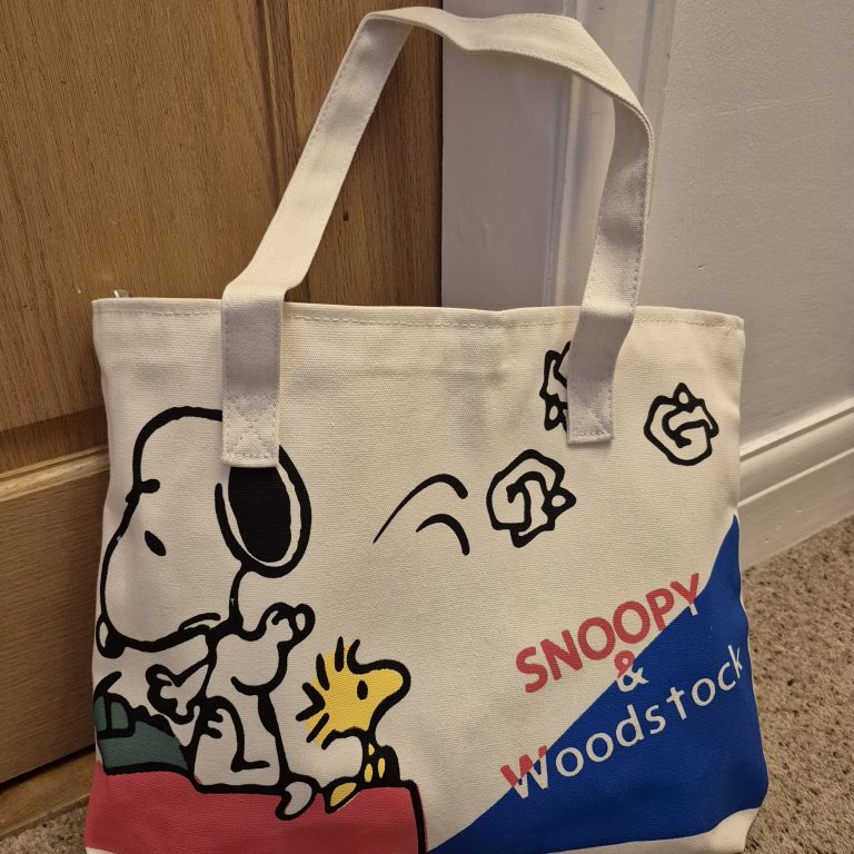Colourful Snoopy and Woodstock Tote