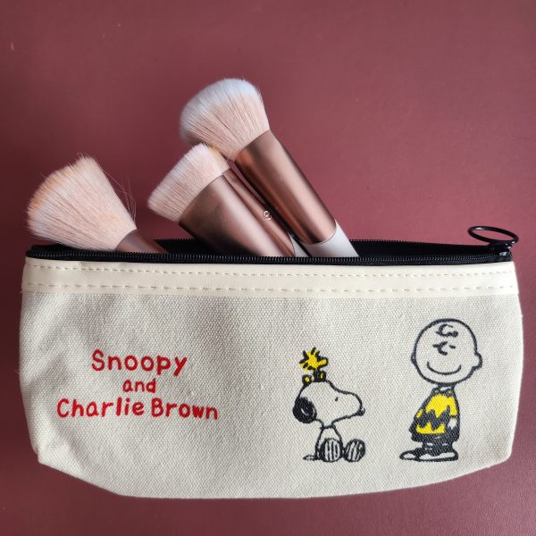 Snoopy and Charlie Brown Pencil Case / Makeup Purse - Image 2