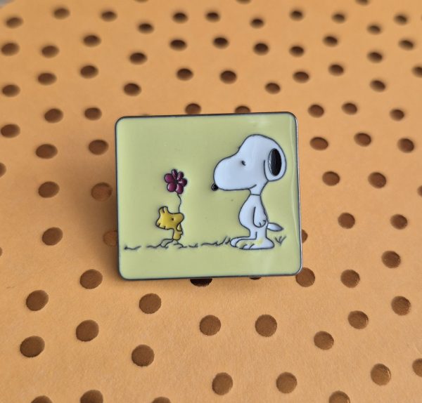 Snoopy and Woodstock Enamel Pin