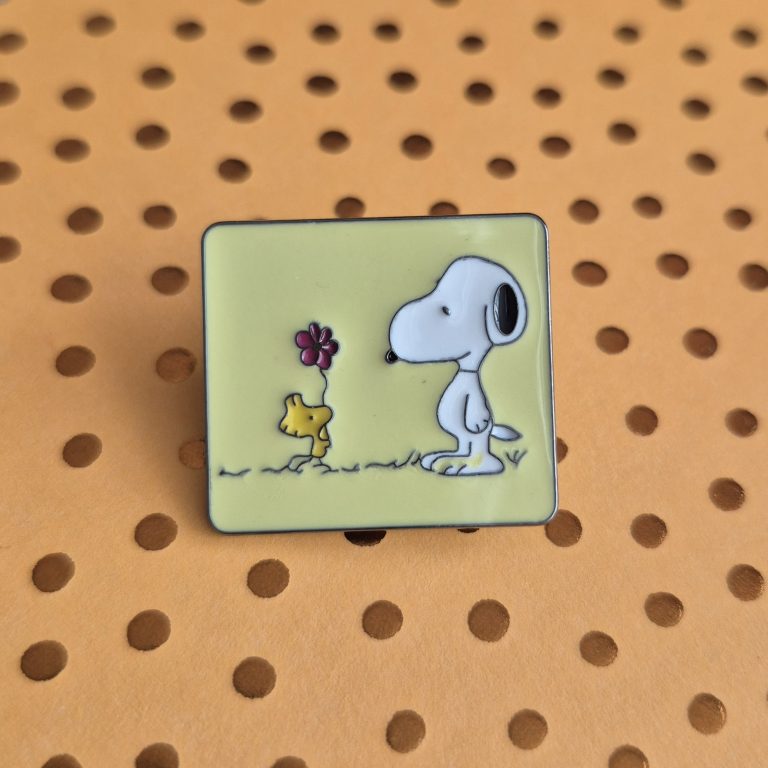 Snoopy and Woodstock Enamel Pin