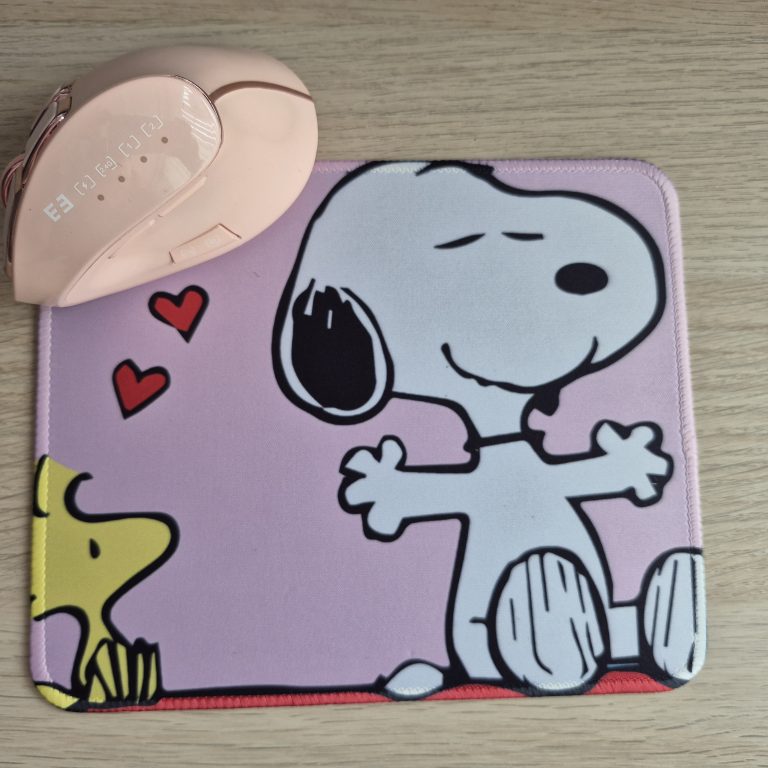 Snoopy & Woodstock Mouse Mat – A Sweet Touch for Your Desk