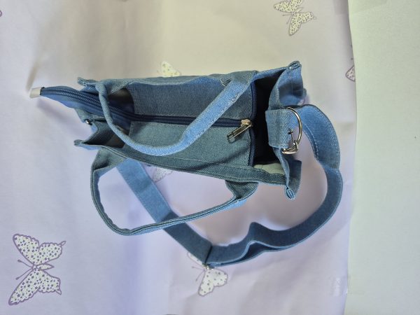Small Denim Snoopy Bag - Ice Cream Design - Image 6