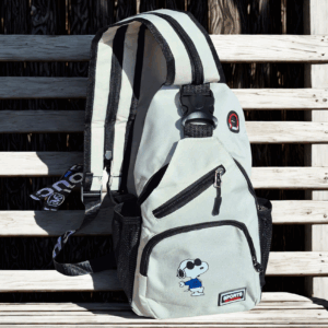 Snoopy "Joe Cool" Convertible Backpack & Crossbody Bag - Cream