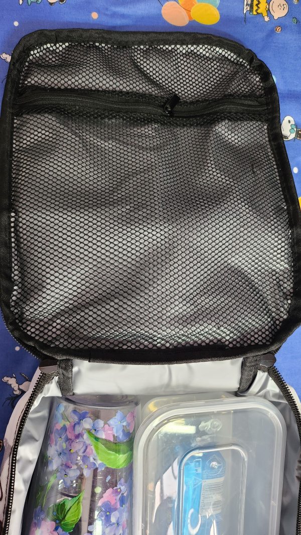 Large Insulated Lunch Bag with Snoopy "Abbey Road" Design - Image 3