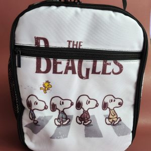 Large Insulated Lunch Bag with Snoopy "Abbey Road" Design