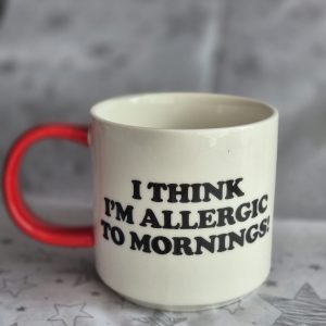 Snoopy Mug "I Think I'm Allergic To Mornings"