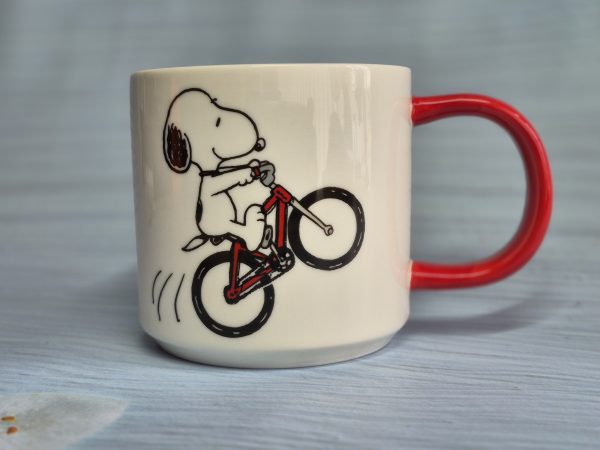 Snoopy "Born To Ride" Mug