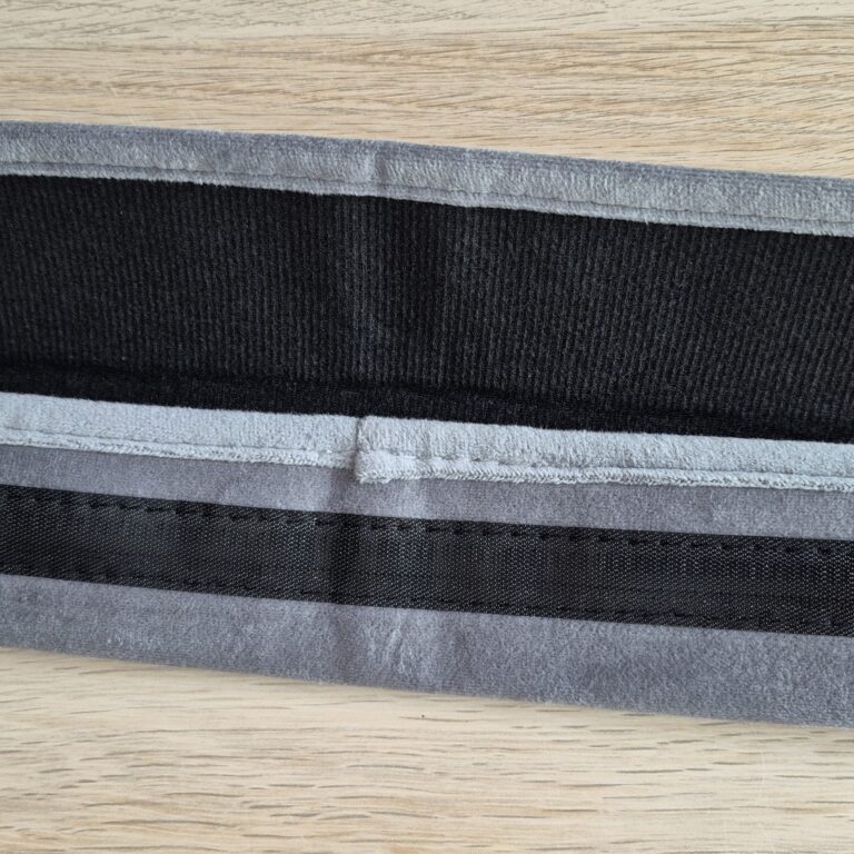 Grey Velour Snoopy Seat Belt Cover – Soft, Cute & Comfortable