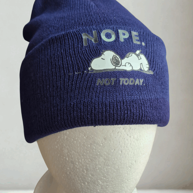 Adult Snoopy Beanie – Blue