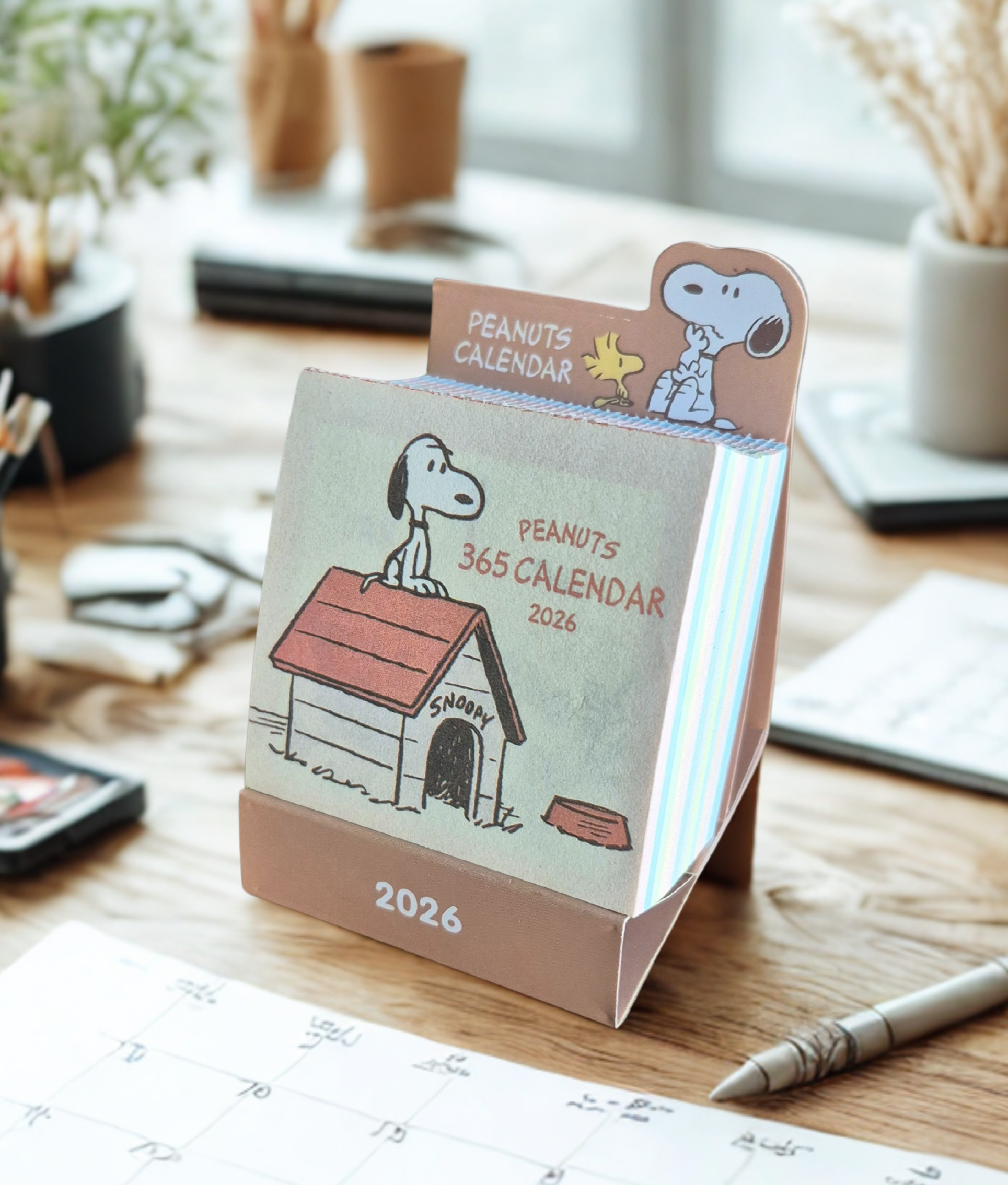 Snoopy Desk Calendar – Compact, Cute & Perfect for Daily Inspiration