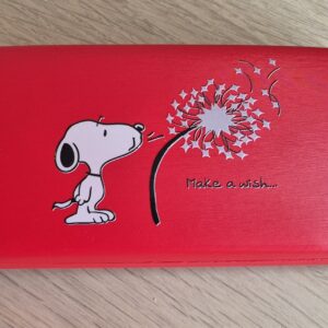 Snoopy Glasses Case (Blowing Puffball)