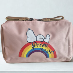 Snoopy “Dream in Color” Waterproof Makeup Purse