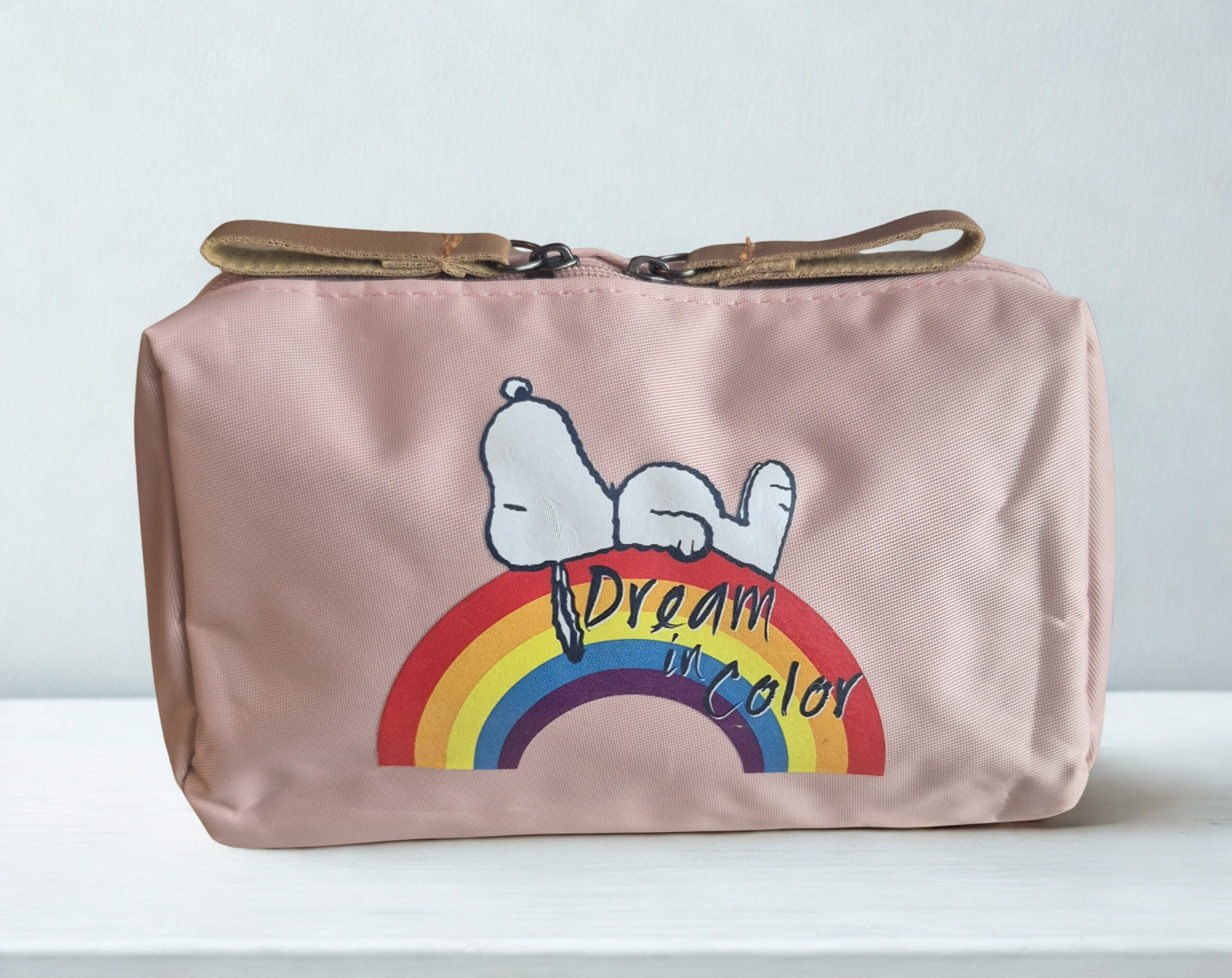 Snoopy “Dream in Color” Waterproof Makeup Purse