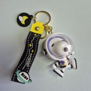 Snoopy in Space Keychain
