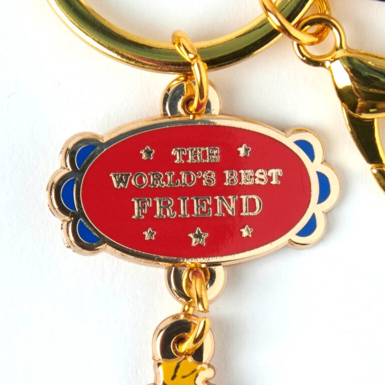 Peanuts World’s Best Friend Keyring