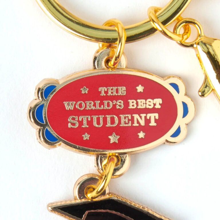 Peanuts World’s Best Student Keyring