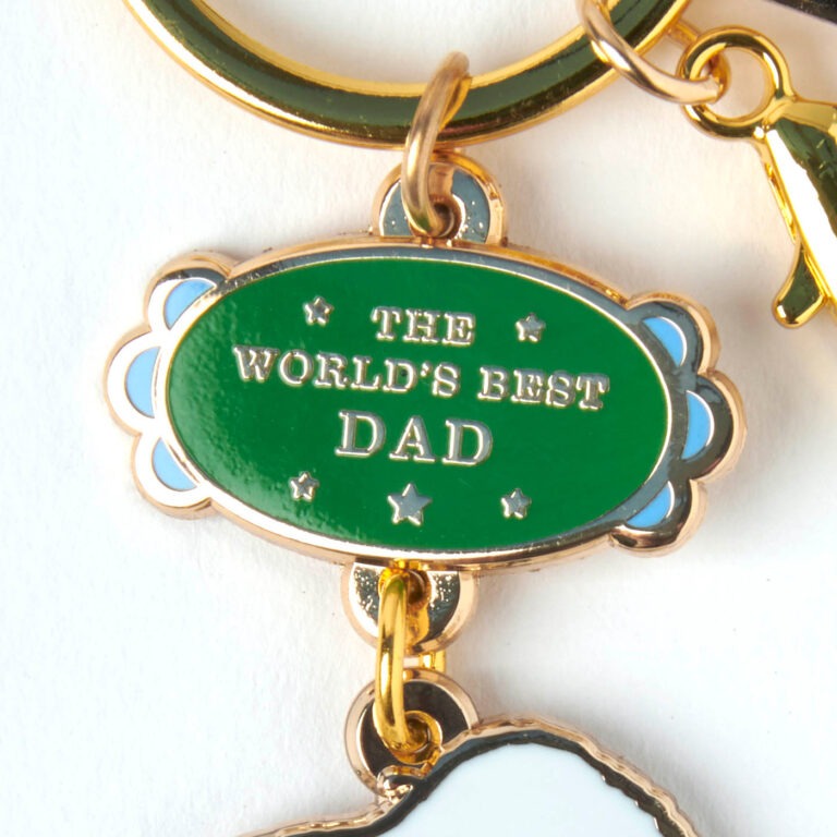 Peanuts World’s Best Dad Keyring