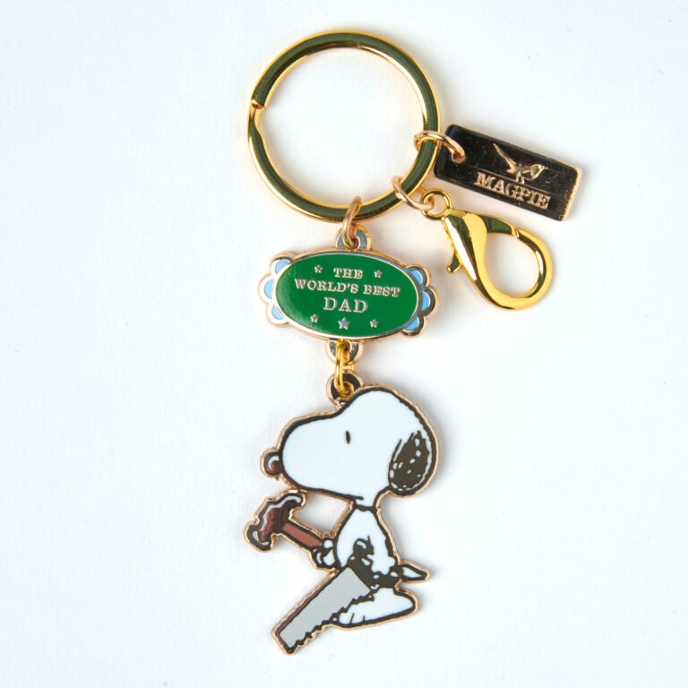 Peanuts World’s Best Dad Keyring